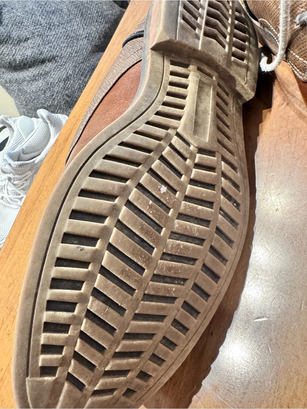 Freeman brown leather